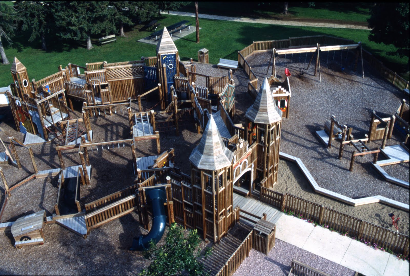 Exquisite Banana Wooden Playgrounds
